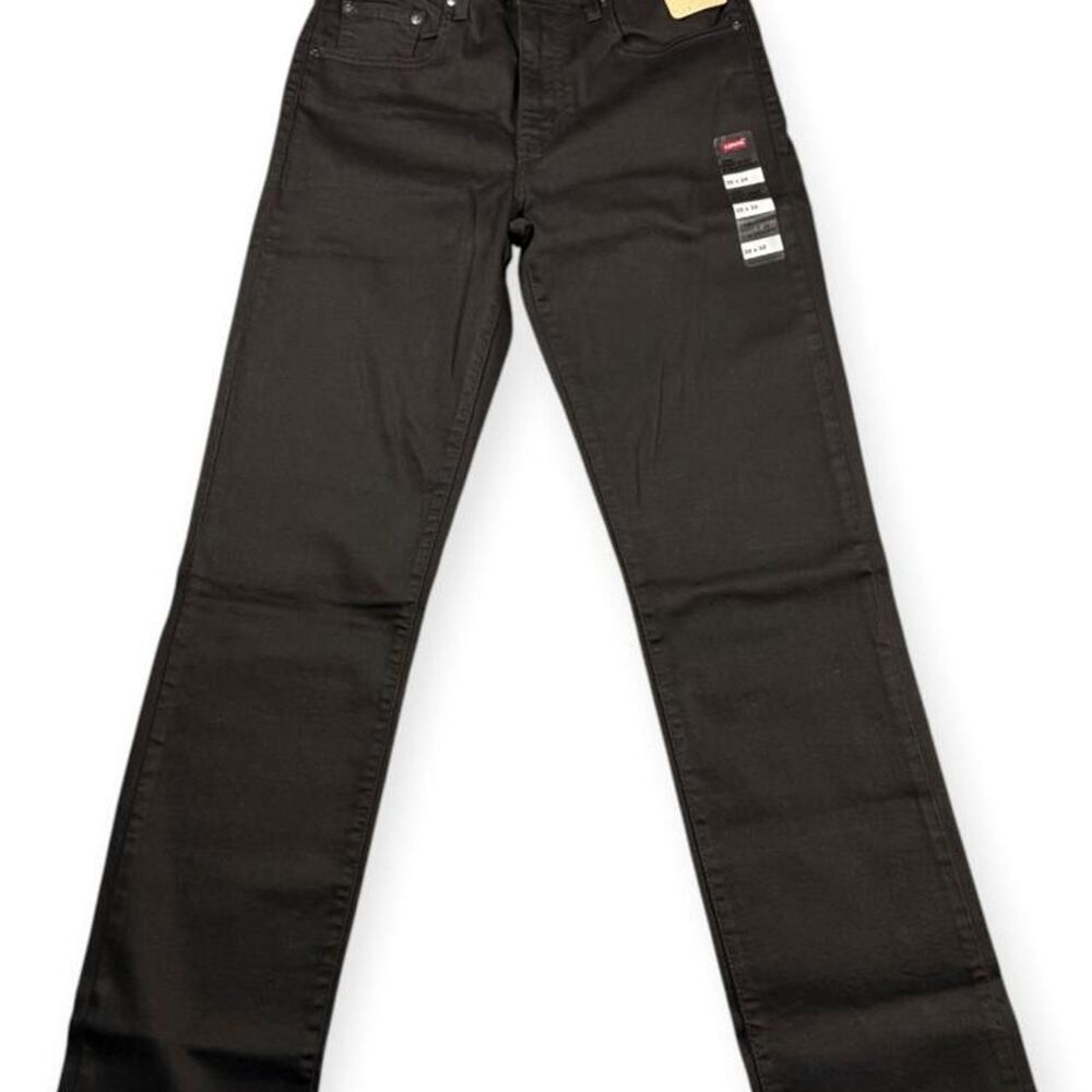 Levi’s 724 High Rise Slim Straight Jeans Women’s 30x32 Black NWT